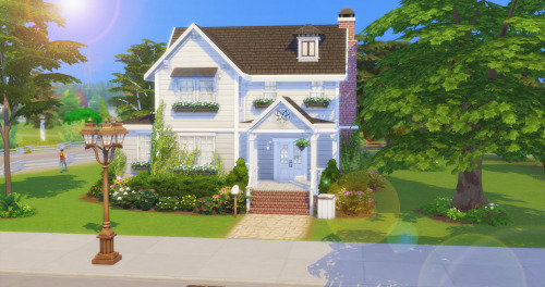 vixcsysims:Nice &amp; Small Family Home by @vixcsysims• 30x30• 3 Bedrooms &amp; 2 Bathrooms• Brindle