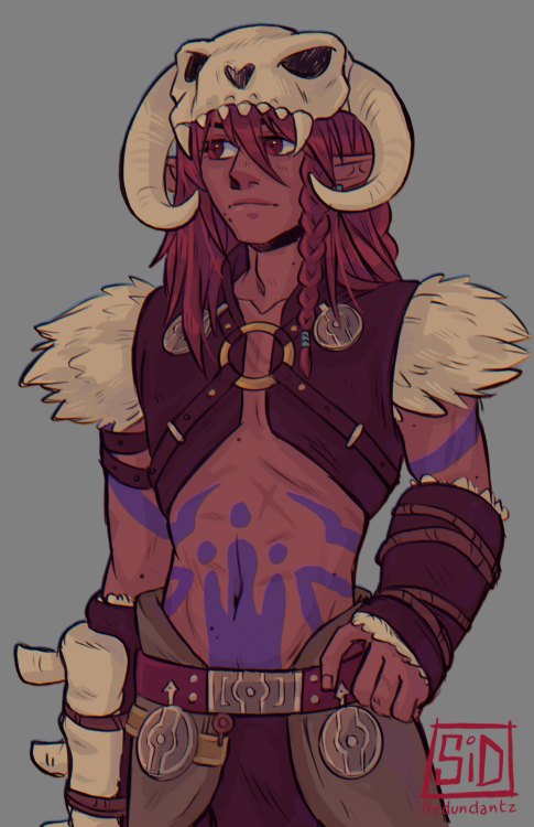 redundantz: Ceremonial Outfit [ancient loz au] I like to think the barbarian outfit was more a cerem