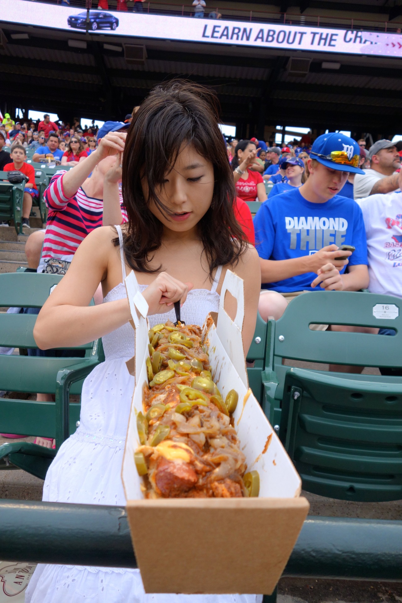 Bokki Tokki — Boomstick (24-inch hot dog) @Globe Life Park in