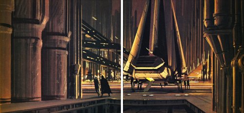 gffa:Star Wars Cities Concept Art by Ralph McQuarrie