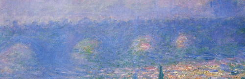 Waterloo Bridge, London: Claude Monet.