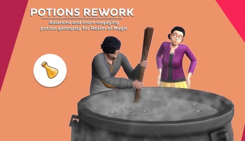 maxismatchccworld:Potion ReworkCreated for: The Sims 4 by kuttoDesigned with and working with game v