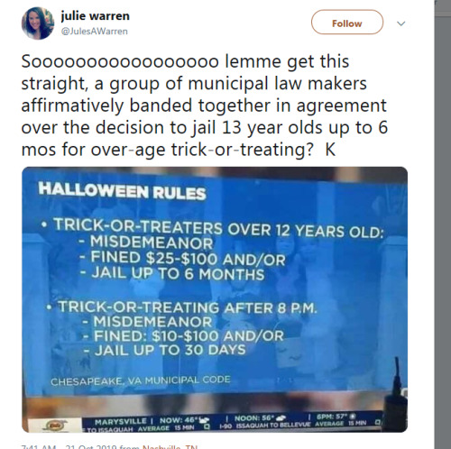 reverseracism: thegreatsnapescape:   lynati:   pyrceval: Wtf JFC Do they think 12-year-olds are going to be carrying around IDs they can check? Or are they *planning* for the kids not to have ID and therefore not be able to *prove* they are under 12 so