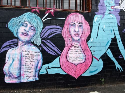 queerthestreets:There’s Too Much Sexist Street Art A certain amount of street art paints women in a 