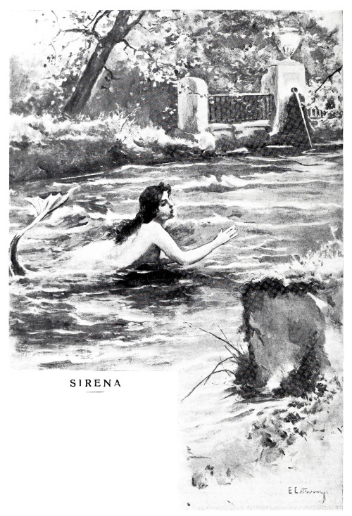 Enrique Esteban (1849-1927), ‘Sirena’, “Blanco y Negro”, #902, 1908Source