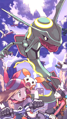 neku-sakuraba:   official pokemon art  