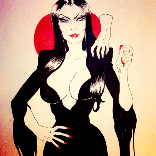 cheezyweapon:mookie000:Addams inktoberI had a huge fucking crush on Wednesday as a kid. Now I love the both of them. Goths are too fucking hot. Please send help.  < |D’“”’