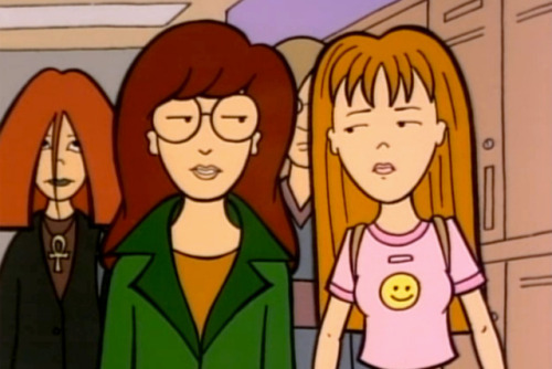 dariafanatic101:There’s so many cool background characters in Daria!! Like that girl on the leftThat