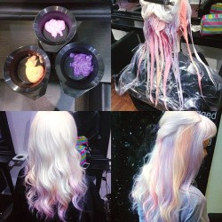 arctiicfoxxx:  My hair is a pastel dream