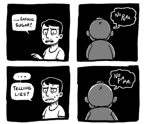 sugarkillsall:  The most terrifying part is that he was totally lying 