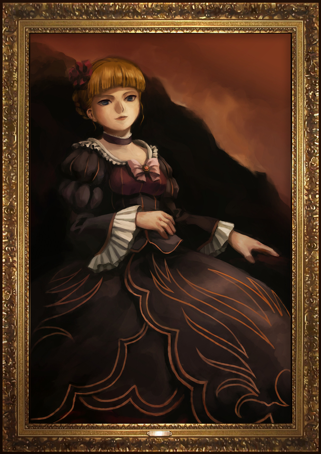 vork-jeff:  Umineko no Naku Koro ni / Chiru - HD PortraitsJust now I noticed, the