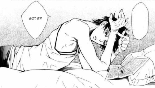 There is only so much sexiness I can take, Gareki.