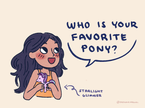 rey and ben’s daughter is SUPER into mlp (because i said so) and everyone loves that  