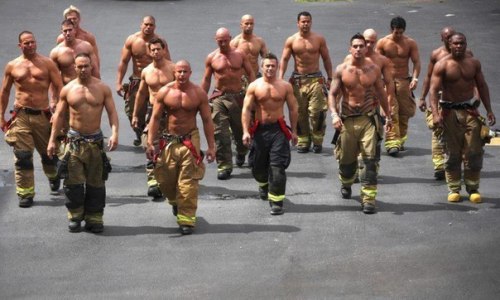 Hot female firefighter calendar