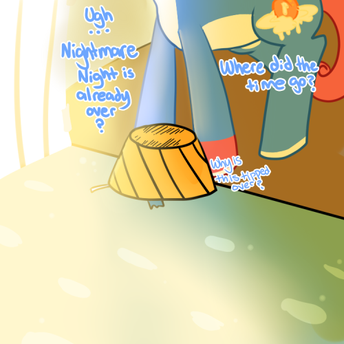 questions-for-peachy:  Feel free to take what’s left of the candy you two. Thank you for stopping by! (Feat thefireboundmage and sweet-repliesNightmare Night Event End)  X3 D'aww~ <3