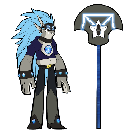 projectendo:  Gem Fusion collab between my Magnetite Gemsona and Fairygodmonster’s Apatite Gemsona!Lightning Opal: Fusion of Magnetite and Apatite. A fairly energetic sometimes obnoxiously glamorous gem who goes around enjoying the good that life