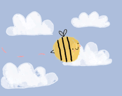 aliiens:  tuesdayalissia:  a lil bee on an adventure  this is so cute