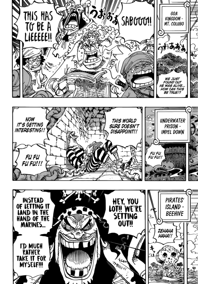 One Piece Chapter 956 Tumblr