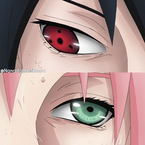 Naruto anime powerful eyes