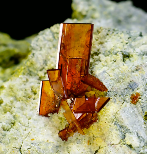 Brookite - Mt. Bregaceto, Borzonasca, Genova Province, Liguria, Italy