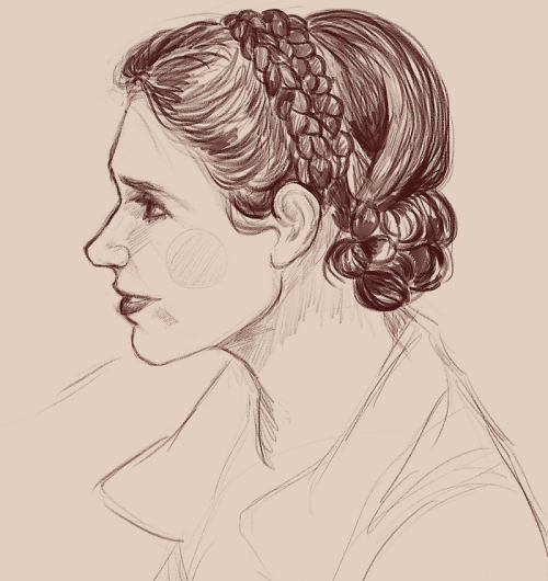 meggymag:just sketching the princess : )