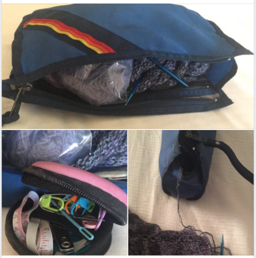 yesimweirdgetusedtoit:11/14/18 - A few days ago, my mom lost her knitting bag (which she’s had