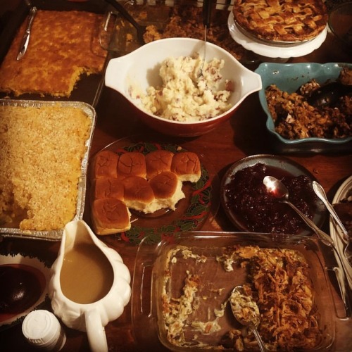 The spread. #happythanksgivng #thanksgiving (at Oak Grove, Oregon) www.instagram.com/p/Bqgd9