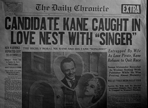 Citizen Kane  [ 1941 ]Dir:  Orson WellesDoP:  Gregg TolandFULL POST (60x - 1080p screencaps)