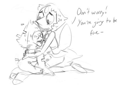 tryingmomentarily:  (and then they warp like hell to Rose’s fountain) part two of two part one 