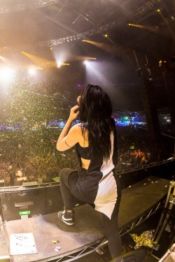 edmvibe:  Krewella - EDC Las Vegas 2015 | AGP