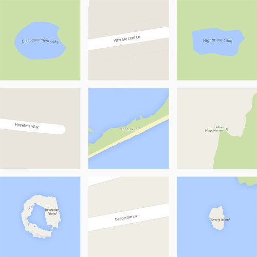 itscolossal:Archiving the World’s Saddest Destinations Via Google Maps