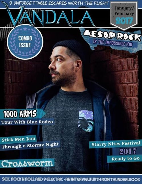 Here is a sample of my @vandalamagazine Jan/Feb 2017 cover story with East Coast Hip-Hop icon Aesop 