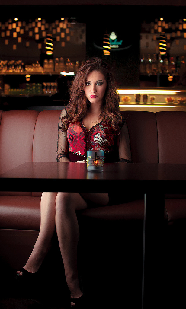 easygoingfuture:  Nati by -keni87- #flickstackr woman, barhttp://easygoingfuture.tumblr.com/
