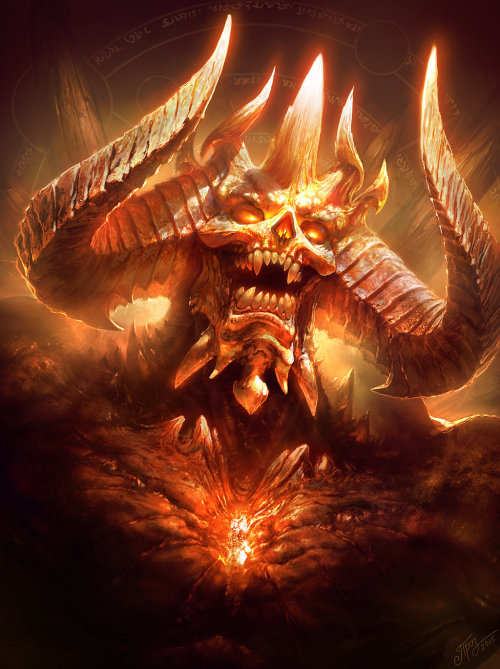 Diablo (Colored version) by TamplierPainter 