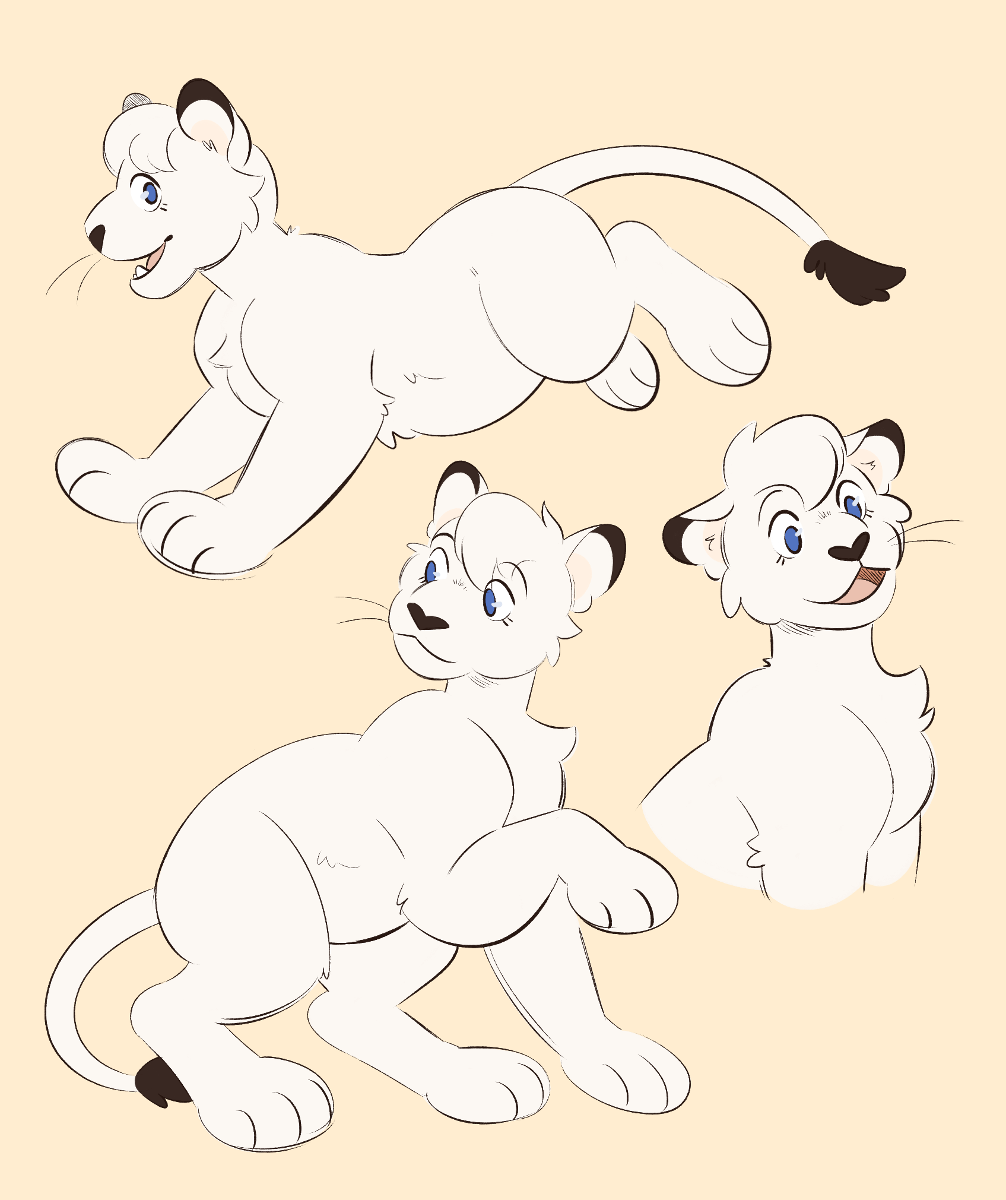 quailtea: KIMBA (KIMBA) KIMBA THE WHITE LION IS HIS NAME