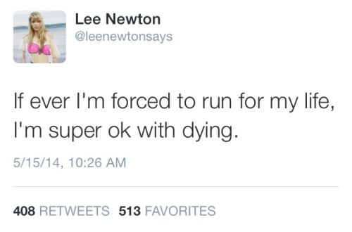 hartbigbuscus:  Just a few Lee Newton tweets of brilliance. 