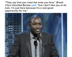 luvyourselfsomeesteem:youngbadmanbrown:thesassyblacknerd:batreaux:Hannibal Buress, on Comedy Central’s Roast of Justin Bieber Hope he was serious.The rest of the quote is even better:“Actually, you should thank me for participating in this extremely