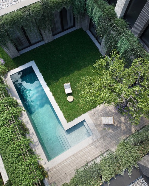 51 Relaxing Poolside Sitting Areas To Daydream About