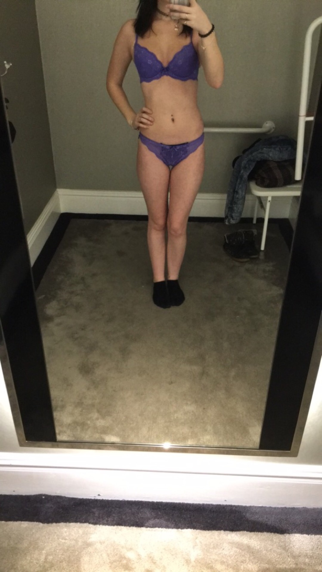 yourtouchtingles:  I had a whole load of fun in this gorgeous changing room in my