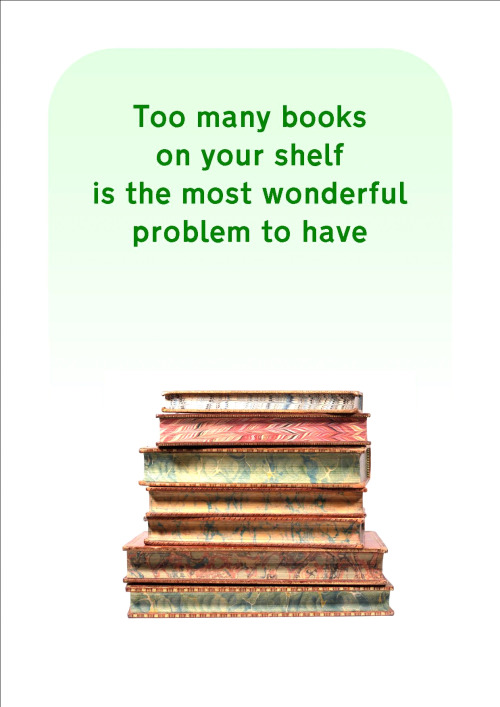 michaelmoonsbookshop:  Too many books? no such thing! however there is such a thing as not enough room.. 
