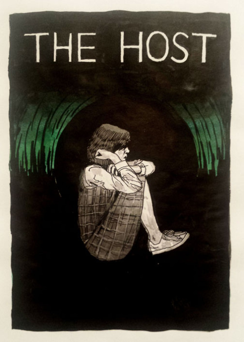 The Host (2006), dir. Bong Joon-ho Two drawings for Inktober day 17, because drawing did not come na