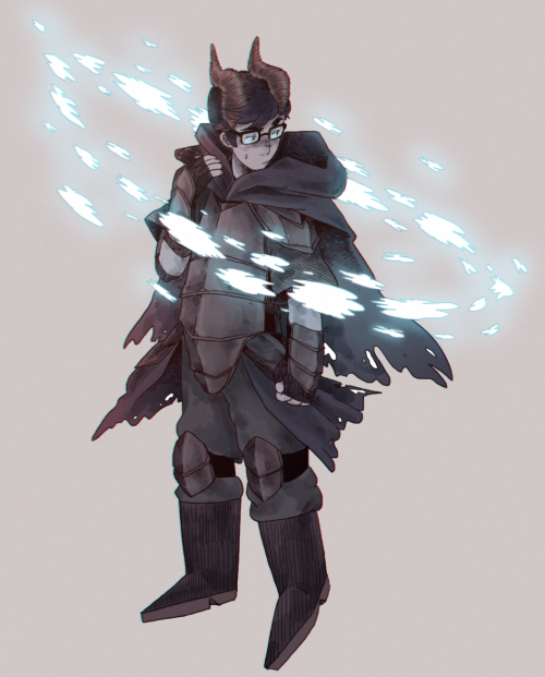!! I finished my witchsona 2 million years late !! It’s a shapeshifter with a hella cool cape who su