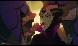 Incaseart:  Another Evil Disney Milf! Green One This Time. Maleficent Taking Care