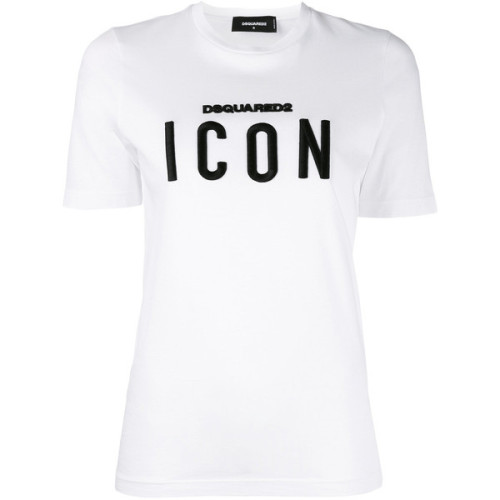 dsquared2 Icon T-Shirt ❤ liked on Polyvore (see more white tees)