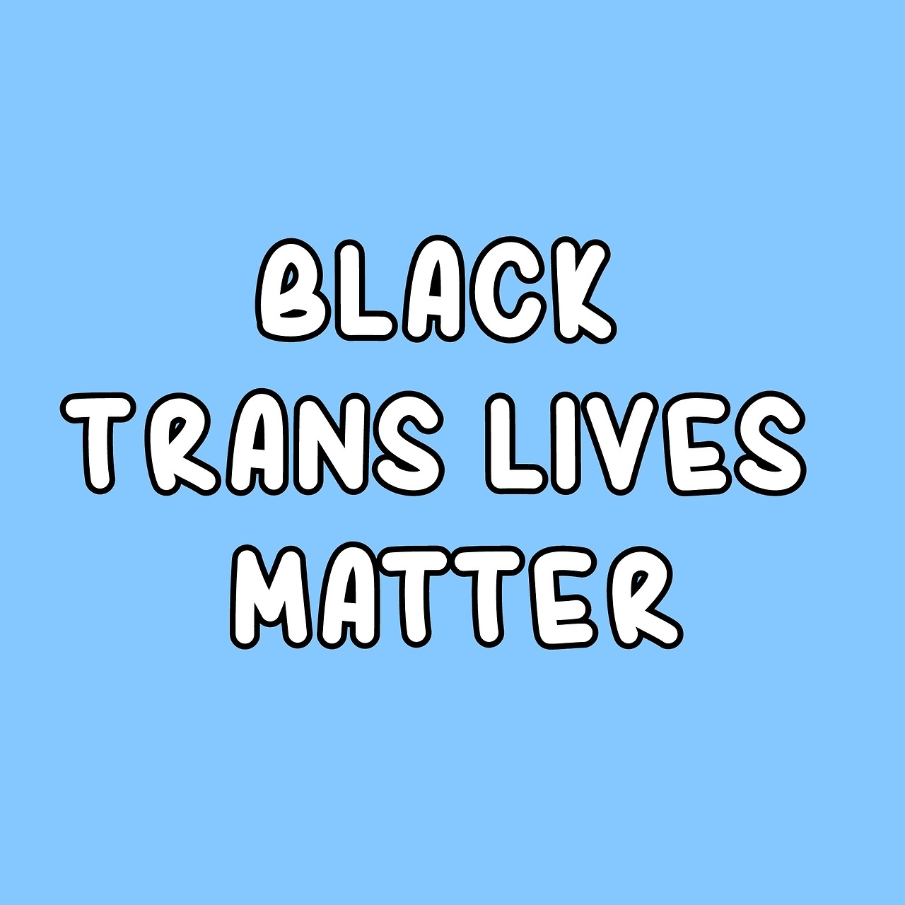 violetwlw:  transgenderadvice:Black Trans Lives Matter (image description: three