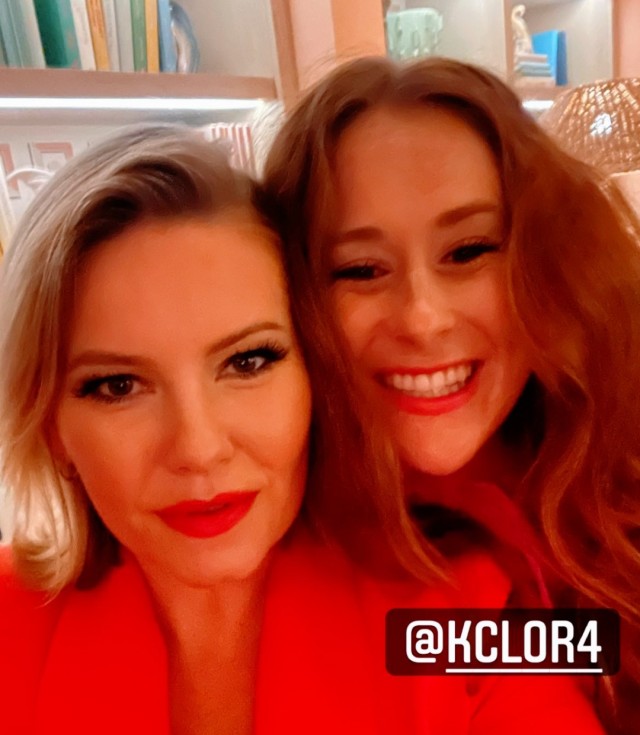 Elisha Cuthbert and Kelsey Clory, Instagram Stories, May 20, 2022