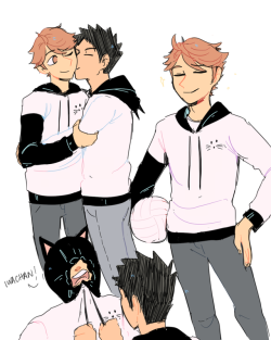 sgwrk:  oikawa day doodles