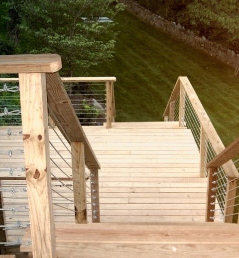 Side Yard Deck In DenverLarge Minimalist Side Yard Deck Photo With A Fire Pit And No Cover