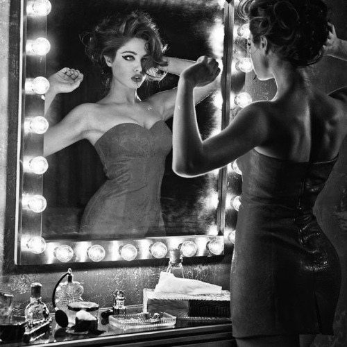 leather-n-lacey:  beyond—the—imperfections:  dahlia—noir:   Sandrah Hellberg by Chen Man for Guess 2013 