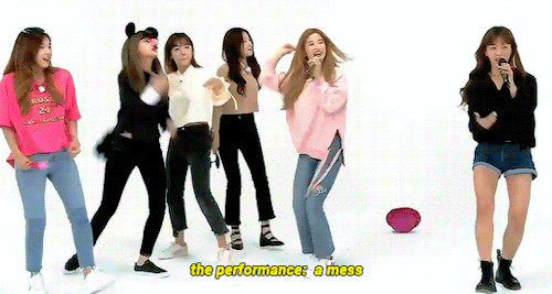 xhownu:  only legends like apink could score a 100 by screaming loudly to the mic 